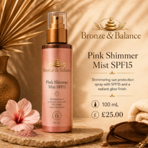 Pink Shimmer Mist SPF15